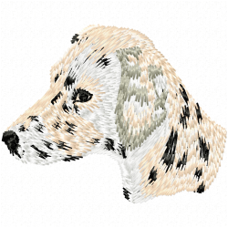 Dogs Embroidery Design 10